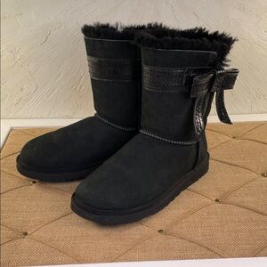 UGG Black Josette Boots